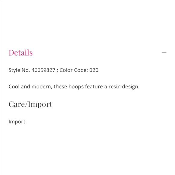 Free people Marbella resin hoop earring - Picture 4 of 6